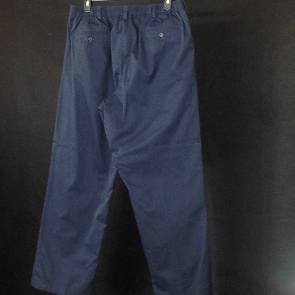 Lands' End Pants Lands End Navy Elastic Waist Works Men Pants
